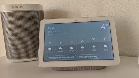Google Home Hub im Test Google Home Hub im Test