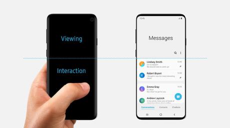 Samsung leakt das Design des Galaxy S10 gleich selbst.. Samsung leakt das Design des Galaxy S10 gleich selbst..