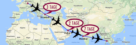 Stopover in Dubai: 3 Tage Kurzurlaub