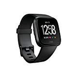 Fitbit Versa Health & Fitness Smartwatch, schwarz, One Size, FB505GMBK-EU