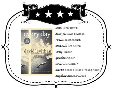 David Levithan – Every Day