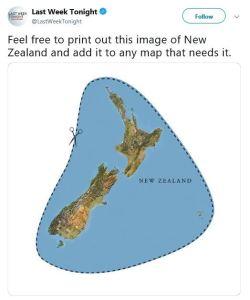 Neuseeland hat ein Kartenproblem