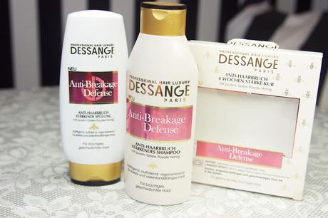 Dessange - Anti-Breakage Defense - Shampoo, Spülung und Stärke-Kur