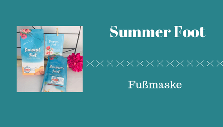 Die Fußmaske von Summer Foot Die Fußmaske von Summer Foot