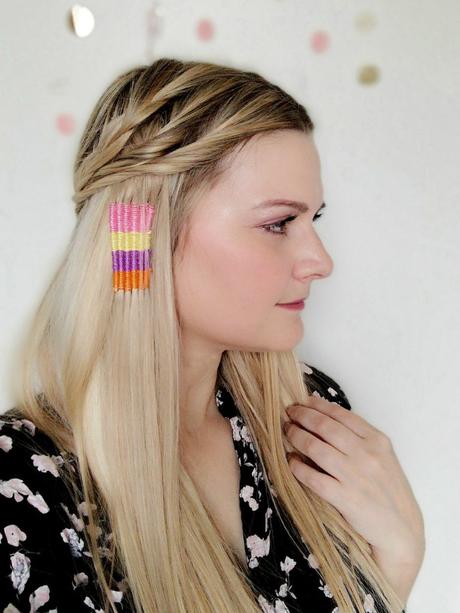 Coachella Festival Hairstyle – DIY Hair Tapestry