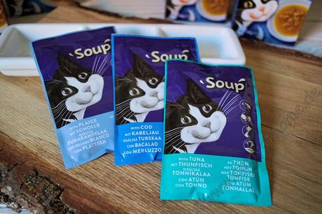 Die neuen Felix Soup sind bei meiner Rasselbande sofort super angekommen #Katzen #Feuchtfutter #Püpschenliebtdas
