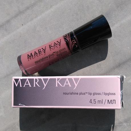 [Werbung] Mary Kay nourishine plus Lipgloss Café au lait + alverde Pure Beauty BB Cream mittel