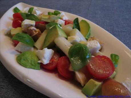 Spargelsalat „nach Art des Hauses“ Spargelsalat „nach Art des Hauses“