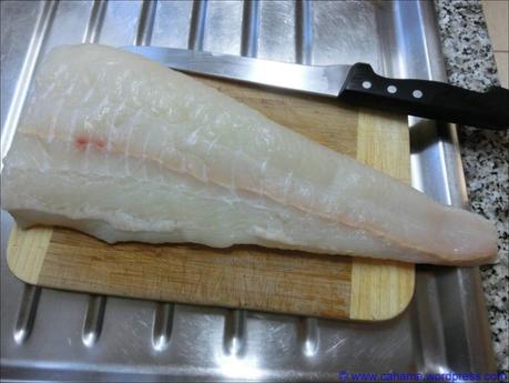 Filet vom weißen Heilbutt – gebraten Filet vom weißen Heilbutt – gebraten