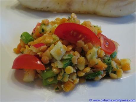 Rote Linsen-Salat Rote Linsen-Salat