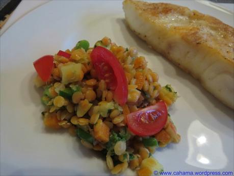 Rote Linsen-Salat Rote Linsen-Salat