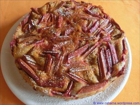 Rhabarber-Bananen-Kuchen Rhabarber-Bananen-Kuchen