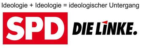 Mit Ideologie ist die SPD nicht zu retten, auch nicht bei Zusammenlegung von 2 ideologischen Parteien