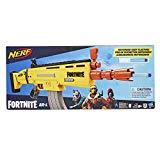 Nerf E6158EU4 AR-L Motorisierter Spielzeug Blaster, 20 Fortnite Elite Darts, Klappvisier - Für Jugendliche und Erwachsene, Mehrfarbig