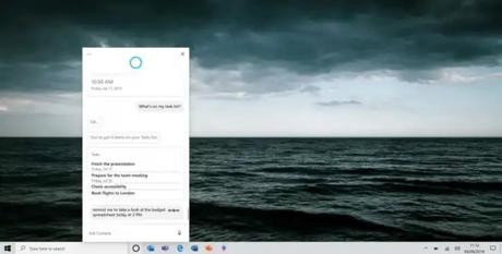 Microsofts Sprachassistentin Cortana als App