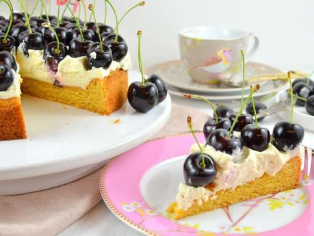 Kirschtorte mit Mascarponecreme Kirschtorte mit Mascarponecreme