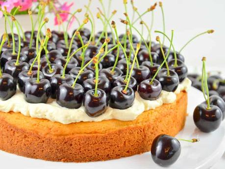 Kirschtorte mit Mascarponecreme Kirschtorte mit Mascarponecreme