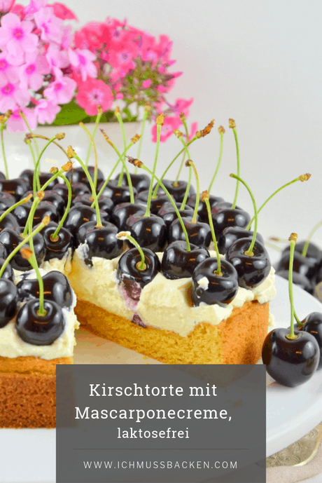 Kirschtorte mit Mascarponecreme Kirschtorte mit Mascarponecreme