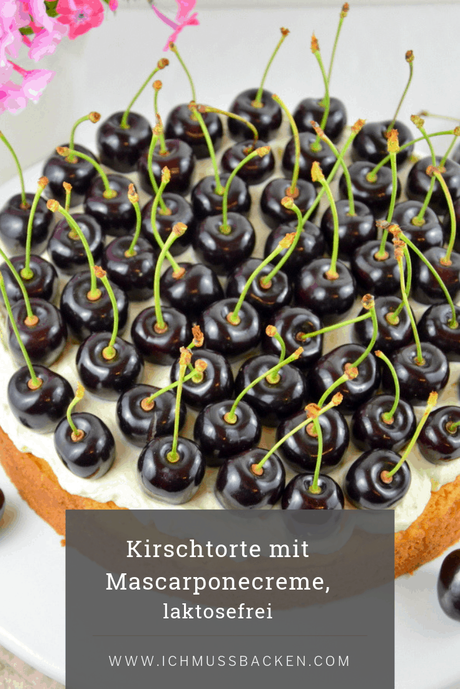 Kirschtorte mit Mascarponecreme Kirschtorte mit Mascarponecreme