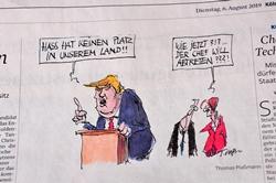Trump-Cartoon im Kölner Stadtanzeiger...