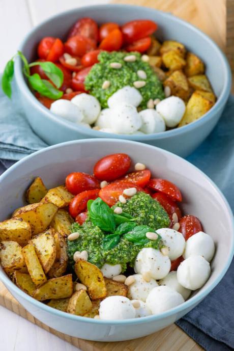 *Gewinnspiel* Baked Potatoe Bowl mit Sauce Hollandaise In nur 25 Minuten bereitest du diese leckere Pesto Bowl zu