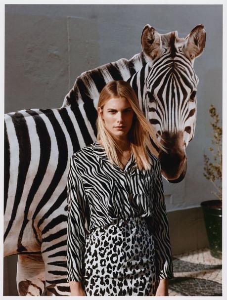 Animal prints_ Clarence Haaster (p_ Marcin Kempski), Vogue Poland, April 2019_ #animalprint #blackandwhite #zebra.jpg