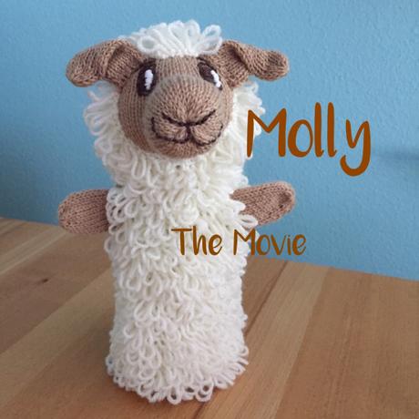 Molly – The Movie – oder – Schäfchen-Handpuppe selbstgemacht