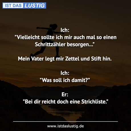 Lustiger BilderSpruch - Ich: Ich:
