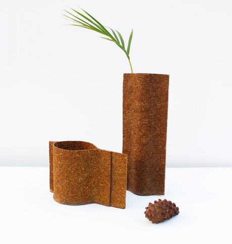 Zero Waste Design: Vasen aus Naturmaterialien