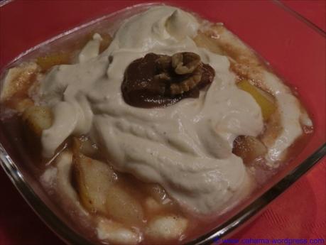Maronen-Birnen-Dessert Maronen-Birnen-Dessert