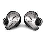 Jabra Elite 65t True Wireless Bluetooth In-Ear Kopfhörer (Musik und telefonieren, bis zu 15 Std. Akkulaufzeit mit Ladecase, Sprachsteuerung für Alexa, Siri, Google Assistant) titan schwarz