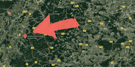 Der glutenfreie Weihnachtsmarkt in Sasbachwalden vom 29.11. – 01.12.2019 – Gewinnspiel Karten Map Sasbachwalden