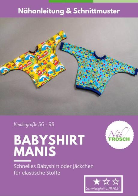 Baby Shirt und Jacke nähen: Das Schnittmuster Manis
