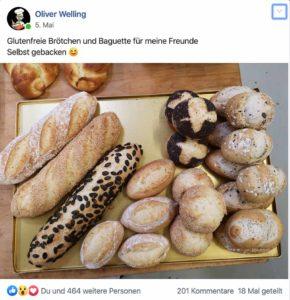 Wellingen – Das glutenfreie Backphänomen des Jahres 2019 Rezept glutenfreie Brötchen