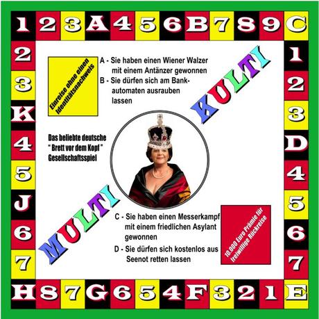 Das beliebte deutsche „Brett vor dem Kopf“ Gesellschaftsspiel