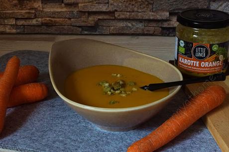 Schnell eine Suppe auf dem Tisch, die wie hausgemacht schmeckt #LittleLunch #Bio #Nachhaltig