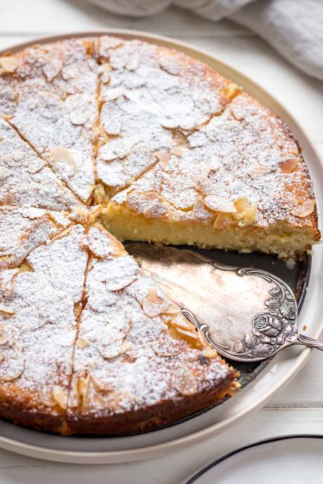 Mandelkuchen mit Ricotta und Zitrone (ohne Mehl)