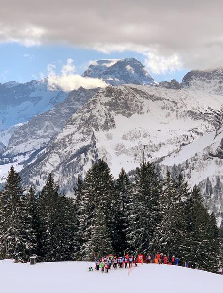 Das Highlight nach einer Woche Skischule: Das Abschlussrennen der Schneesportschule Braunwald