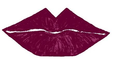 100 Jahre Form und Farbe der Lippen im Spiegelbild des Wandels