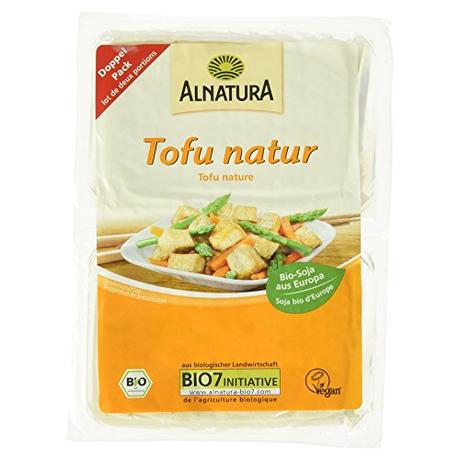 Alnatura Bio Tofu Natur Doppelpackung, 400 g
