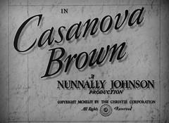 Casanova Brown (dt.: Casanova in Nöten, USA 1944)