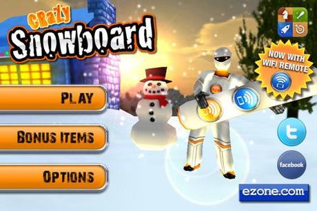 Crazy Snowboard – mit der kostenlosen Universal-App durch den virtuellen Schnee