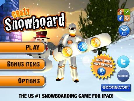 Crazy Snowboard – mit der kostenlosen Universal-App durch den virtuellen Schnee