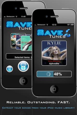 SaveTunes – MP3 & M4A Extractor für die Rücksicherung deiner iTunes Bibliothek