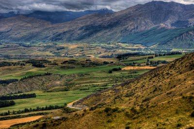 Crown Range; on the way from Queenstown to Wanaka