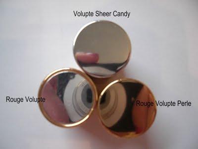 YSL Volupte Sheer Candy's und der Vergleich zu den Volupte/Perle