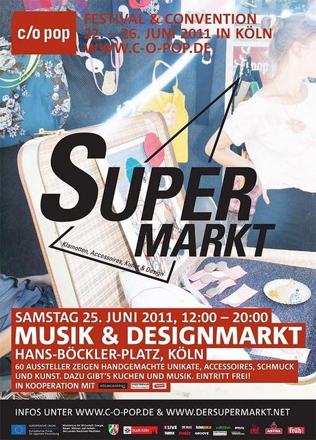 Unterwegs: DER SUPER MARKT c/o Pop in Köln Unterwegs: DER SUPER MARKT c/o Pop in Köln