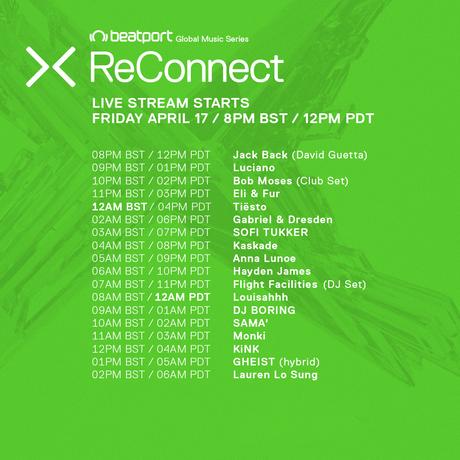 Beatport ReConnect - 36 Stunden, 36 DJs, 36 Locations