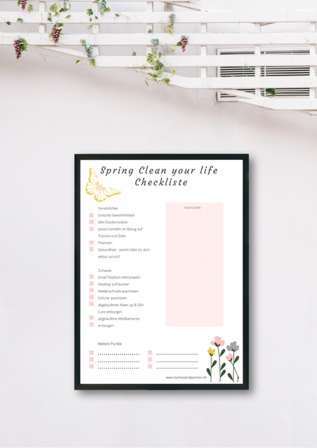 Spring clean your life