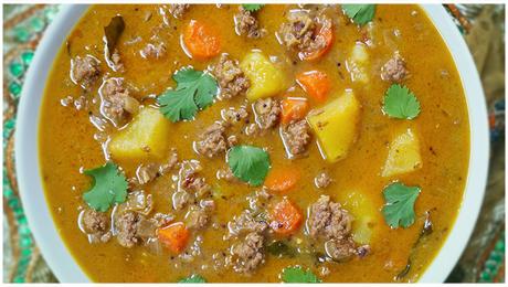 Hackfleisch – Kartoffel – Möhren – Eintopf Hackfleisch – Kartoffel – Möhren – Eintopf